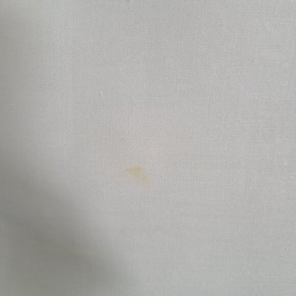 Christmas Poinsettia Embroidered Throw Pillow Gold Cord Scalloped Ruffle Vintage - Picture 15 of 16